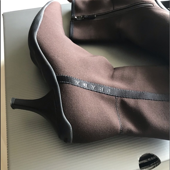 Authentic PRADA Short BOOTS  in Box Size 38 - Picture 6 of 8